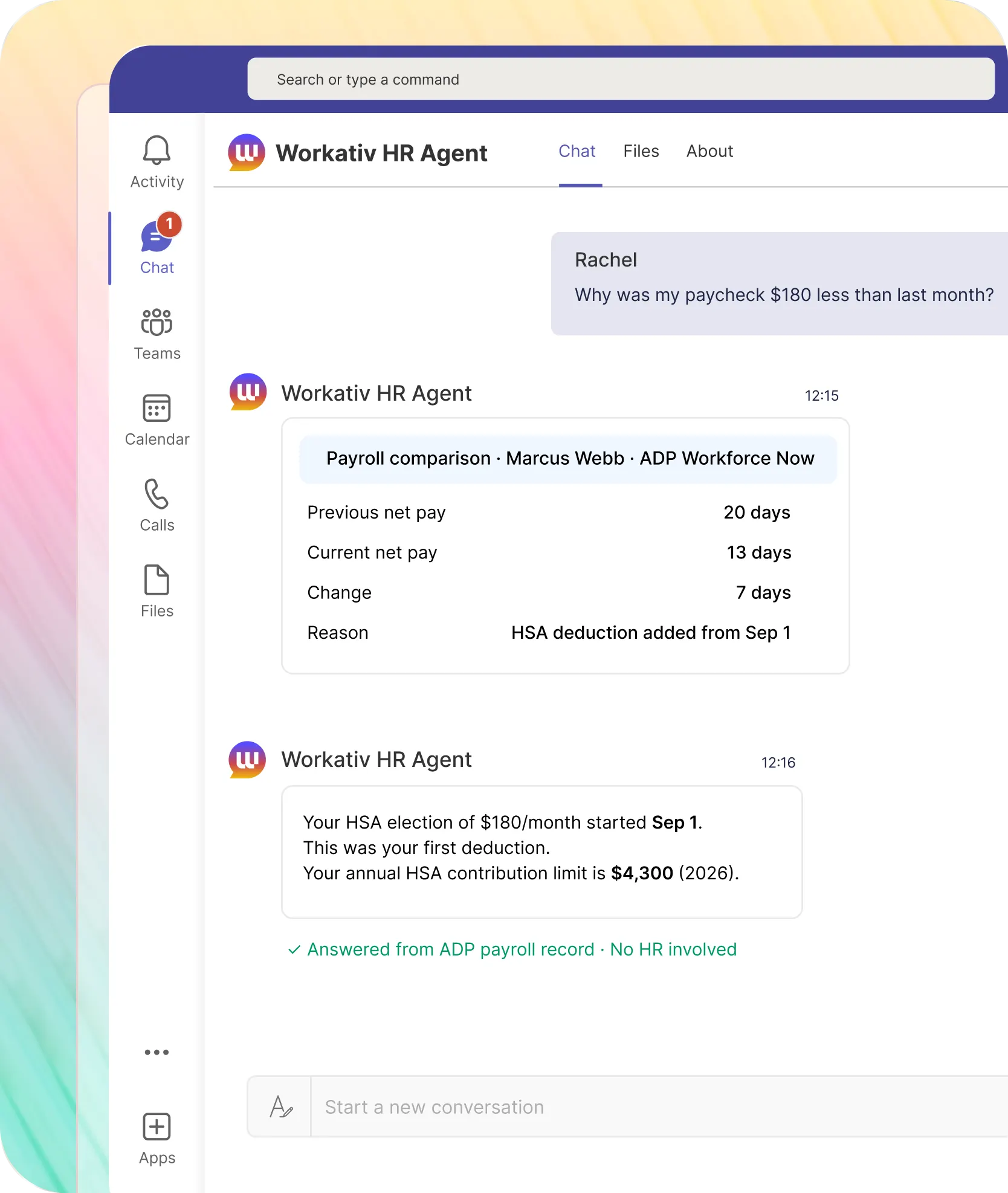 Payroll queries