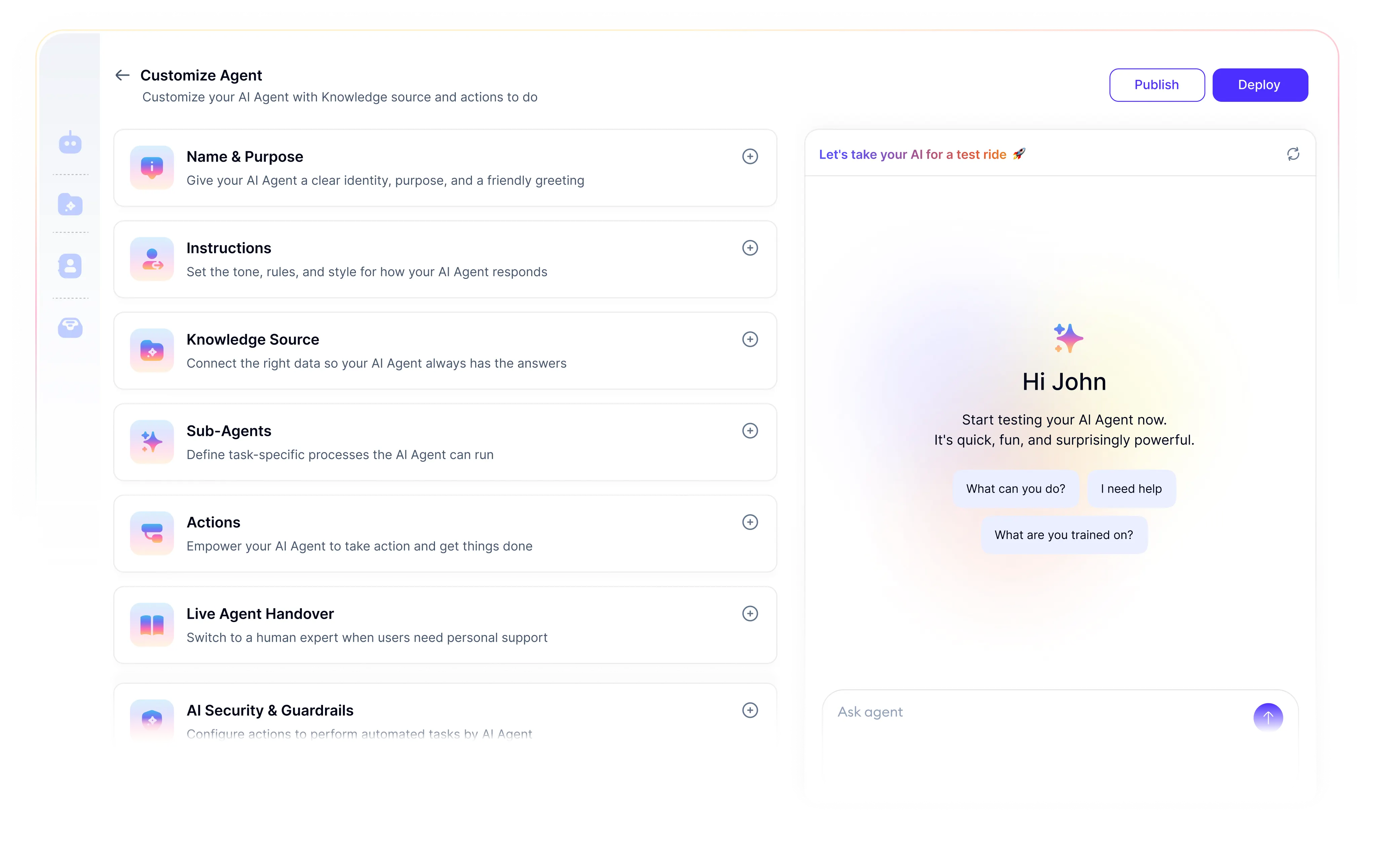 No-code Chatbot